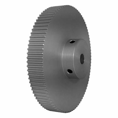 Dayton Timing Pulley: Modified Curvilinear, Fixed, For GT Timing Belt Section - GT Section Fixed-Bore Timing Pulleys with Hub