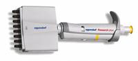EPPENDORF Multichannel Pipettor: 12 Channels, 10 ul Capacity - Max, 0.01 ul Volume Increments (MPN 3125000028). Key specifications — Color: Gray; Brand: EPPENDORF; Pipetter Type: Manual Adjustable Volume; Autoclavable: Autoclavable; Product Type: Multichannel Pipettor.