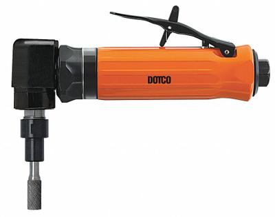 DOTCO Die Grinder: Right Angle Tool, 0.4 hp Horsepower, 20,000 RPM Max. Speed - Air-Powered Right-Angle Die Grinders