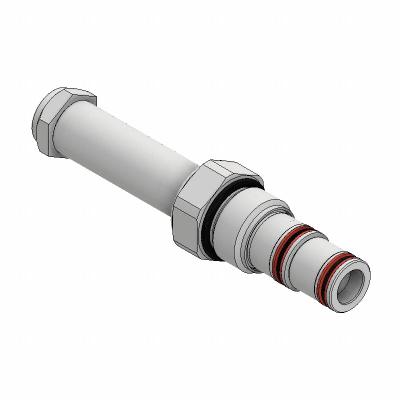 Parker Spool Valve: Steel, Screw-In, Two Positions, Three-Way, C10-3 Valve Cavity Size - Solenoid Cartridge Valves