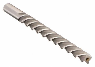 YANKEE Taper Pin Reamer: For #10 Pin, 0.5799 in x 0.7216 in Dia - Helical-Flute Taper Pin Reamers