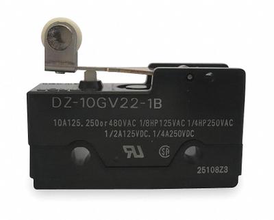 OMRON Snap Action Switch: Hinge Roller Lever Actuator, 3NO/3NC - Roller-Lever Snap-Action Switches
