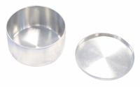 SCIENTIFIC LABWARES Weighing Dish: Non-Sterile, Aluminum, 27 mL Capacity, Round, 2 1/2 in Overall Wd (MPN 790-135). Key specifications — Brand: SCIENTIFIC LABWARES; Color: Silver; Material: Aluminum; Boat Shape: Round; Includes Finger Tab: Not Included.