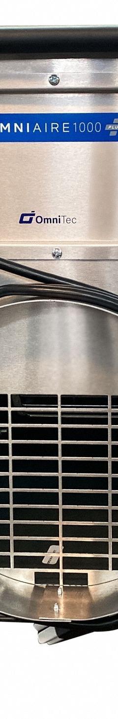 Negative Air Machine: Aluminum, Negative Air Pressure/Particulate Filtration/Positive Air Pressure (MPN OA1000 PLUS). Key specifications — Brand: OMNICLEAN; Includes Filter: Air Filter Included.