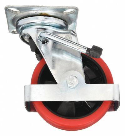 Dayton Swivel Caster: MH33W28811G - Casters & Wheels for Lift Tables & Pallet Positioners