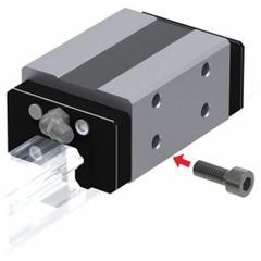 THK Linear Guide Carriage: For 20 mm Rail Wd, Ball, HSR Type Std Guide, 26 mm Carriage Ht (MPN HSR20YR1SS). Key specifications — Carriage Material: Carbon Steel; Roller Material: Carbon Steel; Size: 20; Brand: THK; Features: No Preload; Type: HSR Type Standard Guide.