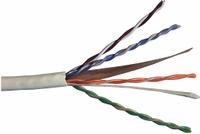 CAROL Category Cable: 1,000 ft Cable Lg, 24 AWG, Plenum, White, PVC, Std, CP6.30.02, 6, Unshielded. Key specifications — Conductor Gauge: 24 AWG; Jacket Material: PVC; Brand: CAROL; Pairs Separation: Standard.