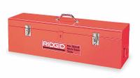 RIDGID Roll Grooving Tool Box: For 915 Groover (MPN 93497). Key specifications — attr536578: Tool Box; attr536579: 915; attr536580: 88232; attr531316: RIDGID.
