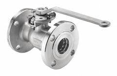 KECKLEY Manual Two-Way Ball Valve: 2 1/2 in, 316 Stainless Steel, Straight, Class 150 Flange (MPN BVF1RF2RSSRGSL-250). Key specifications — Brand: KECKLEY; Handle: Locking Lever.