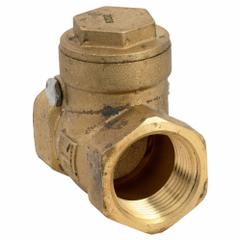 HAMMOND VALVE Swing Check Valve: Swing, Inline Valve Body, 3/4 in Pipe Size, FNPT x FNPT, Brass, Std (MPN 967-3/4). Key specifications — Brand: HAMMOND VALVE.
