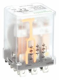 SCHNEIDER Enclosed Power Relay: Surface (Side Flange) Mounted, 20 A Current Rating, 120V AC, 3PDT (MPN 389FXCXC1-120A). Key specifications — Brand: SCHNEIDER; Base Type: Octal; Electrical Connection: Quick-Connect; Manufacturer Part Number: 389FXCXC1-120A; Operating Current: 13 A at 28V DC (Resistive Load); Series: 389F Power Series.