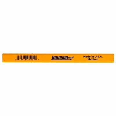 JOHNSON Carpenter's Pencil: Medium - Carpenter Pencils