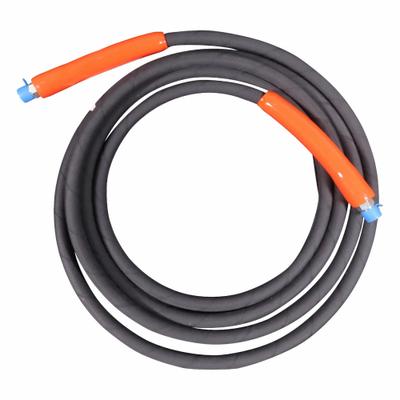 POWER TEAM Hydraulic Hose: 3/8 in ID, NPTF x NPTF, 15 ft Lg, 3/8 in x 3/8 in Fitting Size - Power Team Braid-Reinforced Hose Assemblies