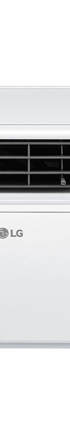 LG Window Air Conditioner: 150 sq ft – 350 sq ft, 6,000 BtuH, 115V AC, 5-15P, Cooling Only, Fixed (MPN LW6023IVSM). Key specifications — Brand: LG; Combined Energy Efficiency Ratio (CEER) Rating: 15.5; Voltage: 115V AC; NEMA Plug Configuration: 5-15P; Special Features_Broad: Wi-Fi.