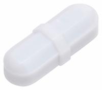 Stirring Bar: Octagon, Alnico, 25 mm Overall Lg, 8 mm Dia, Autoclavable, White (MPN 303275-0005). Key specifications — Color: White; Brand: DYNALON; Product Type: Stirring Bar; Shape: Octagon.