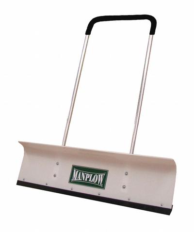 MANPLOW Snow Pusher: Plastic, 13 in Blade Lg, 42 in Blade Wd, 0.19 in Gauge - Snow Pushers