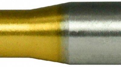 CLEVELAND Spiral Point Tap: #4-40 UNC, H2 / 2B, 2 Flute, Bottoming Chamfer - General Purpose Spiral-Point Taps