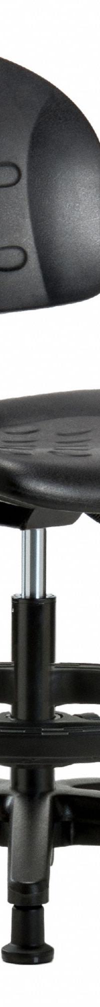 Ergonomic Chair: Polyurethane, Arms Included, Ht Range 19 3/4 in to 27 1/2 in, 18 in Seat Wd, Adj (MPN BR-HPMBCH-RG-T1-A1-BF-RG-BLK). Key specifications — Foot Support: Yes; Back Tilt Backward: 13.5°; Back Tilt Forward: 10.5°; Base Material: Nylon; Brand: APPROVED VENDOR; Product Type: Ergonomic Chair; ESD-Safe: Not ESD Safe; Seat Tilt Backward: 3°.