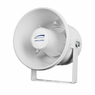 SPECO TECHNOLOGIES PA Horn: Powered, 1-Way, 8 ohm Impedance, 6 in Overall Wd - Horn Speakers