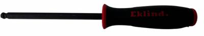 EKLIND Screwdriver: SD Ball-Hex, Long Lg, Alloy Steel, 7/32 in Tip Size - Ball End Hex Screwdrivers