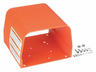 LINEMASTER Foot Switch Guard: Steel (MPN 522-B14) - Guards & Shields for Foot Switches