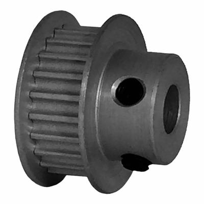 Dayton Timing Pulley: Modified Curvilinear, Fixed, For GT Timing Belt Section - GT Section Fixed-Bore Timing Pulleys with Hub