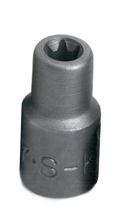 SK PROFESSIONAL TOOLS Socket: 1/4 in Drive Size, E7 Socket Size, External Torx, Std - 1/4" Drive External Torx Hand Sockets