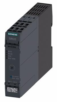SIEMENS Compact Magnetic Motor Starter: Non-Reversing, 3 Poles, Electronic Protection, 0.5 A (MPN 3RM10012AA14). Key specifications — Brand: SIEMENS; Pilot Lights Included: LED Status Indicator; Auxiliary Contacts Included: 1NO/1NC.