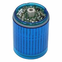 PATLITE Tower Light Module: Steady, 24V DC, Blue, 30 mm Overall Dia, 35 mm Overall Ht, MP/MPS (MPN B72100182-4F1). Key specifications — Brand: PATLITE; Compatible with Series: MP/MPS; Lens Color: Blue; Operating Voltage: 24V DC; Manufacturer Part Number: B72100182-4F1.
