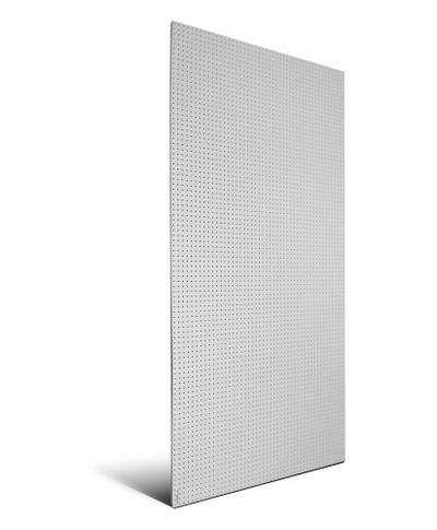 TRITON PRODUCTS Pegboard Panel: Round, 1/4 in Peg Hole Size, 96 in x 48 in x 1/4 in - Round-Hole Pegboard Panels