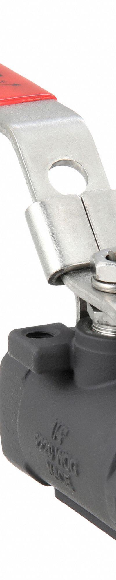 KECKLEY Manual Two-Way Ball Valve: 1/4 in - Carbon Steel Ball Valves