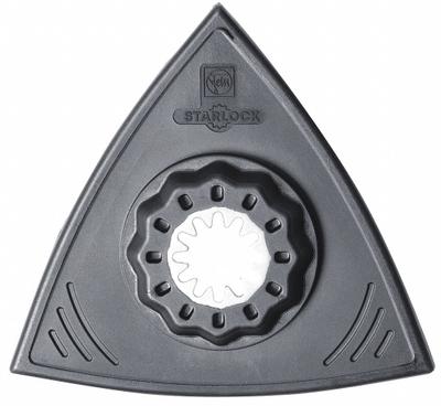 FEIN Oscillating Tool Backing Pad: 3 3/16 in Wd, Hook-and-Loop, Non-Vacuum Pad - Starlock Mounted Sanding Pads