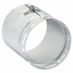 Universal Adapter: 5 in Duct, 6 in Lg, Steel, 5 1/2 in Inlet Dia, Category I, Zinc Coated Steel (MPN 5FCA). Key specifications — Finish: Zinc Coated; Brand: AMERI-VENT; Product Type: Universal Adapter; Material: Steel; Connection Type: Snap Lock; Vent Material: Zinc Coated Steel.