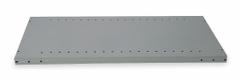 HALLOWELL Shelf: 36 in Overall Wd, 24 in Overall Dp, Solid Shelf, 20 ga, Dark Gray, 5 PK (MPN 5138-3624-5HG). Key specifications — attr37155: Dark Gray; attr37156: Powder Coated; attr55828: (5) Shelves; attr37160: Steel; attr33654: HALLOWELL.