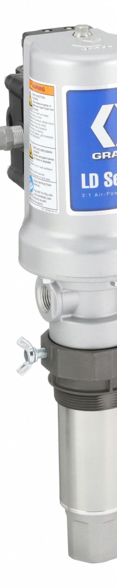 GRACO Air Drum Pump: Stub Pump - Standard Dispensing Piston Drum Pumps