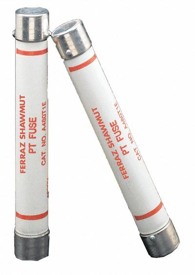 MERSEN Medium Voltage Fuse: A480T Series, E-Rated, Time-Delay, 1 A, 4.8 kV AC - Time-Delay Cylindrical Fuses