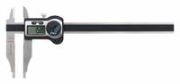 TESA BROWN & SHARPE Long Range Nib/Knife Edge Jaw Digital Caliper: 0 in to 24 in /0 mm to 600 mm (MPN 00530435). Key specifications — attr1184461: +/- 0.001 in; attr1184462: 0.0005 in/0.01 mm; attr1184471: Step; attr1184472: Nib-Style (Lower Jaw)/Knife Edge (Upper Jaw); attr1184496: TESA BROWN & SHARPE.