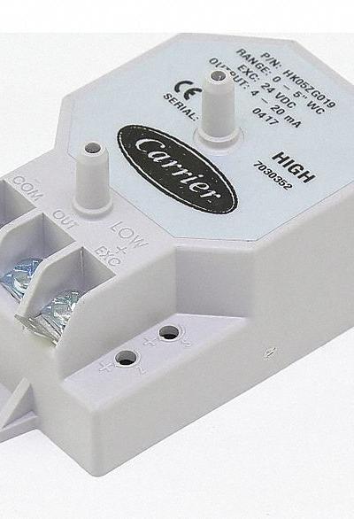 CARRIER Transducer: Mfr Part # HK05ZG019 - Replacement HVACR Controls, Switches & Thermostats