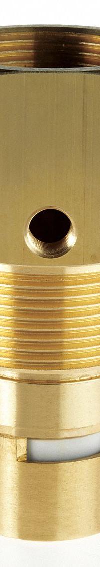 CONRADER Check Valve: In Tank, Brass, 1 1/4 in (F)NPT, 1 1/4 in (M)NPT, 500 psi Max. Pressure (MPN CTB114114). Key specifications — attr291949: 1-1/4 in (F)NPT; attr291950: 1-1/4 in (M)NPT; attr291957: Brass; attr294749: CONRADER.