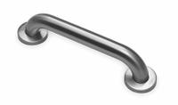 ENCORE Wall Grab Bar: Straight, 24 in Lg, 1 1/2 in Dia, Stainless Steel, Satin, 250 lb Wt Capacity (MPN GBS15-1124-Q). Key specifications — Brand: ENCORE.