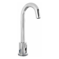 SENSORFLO Bathroom Sensor Faucet: SENSORFLO®, Brass, Polished Chrome Finish, Single-Post, Plug-In (MPN SF-9200-TMV). Key specifications — Brand: SENSORFLO; Includes: Mounting Hardware; Series: SENSORFLO®.