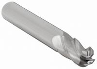 APPROVED VENDOR Ball End Mill: Carbide, 4 Flute, 3/4" Mill Dia, 1" LOC, 3" OAL (MPN 220-001140)