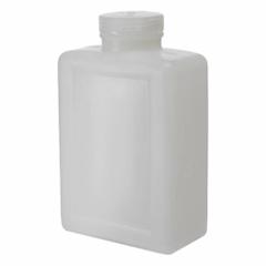 NALGENE Wide Mouth Bottle: 1 L, 32 fl oz, HDPE, Colorless, 53 mm Screw Closure Size, Rectangular (MPN 2007-0032). Key specifications — Body Color: Colorless; Brand: NALGENE; Closure Included: Yes; Graduated: No; Closure Attached: Attached.