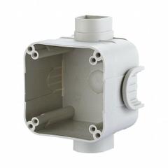 METZ CONNECT RJ45 Housing: Flush, 180° Mounting Angle, Unequipped (MPN 1309441903-I). Key specifications — Includes Connector: Unequipped; Mounting Type: Flush; Product Type: Wall Outlet; Connector Color: Gray.