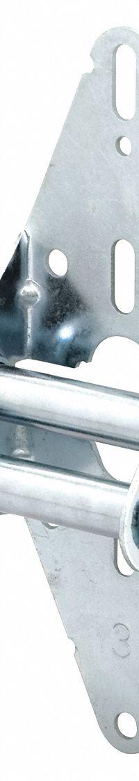 PRIME-LINE Garage Door Hinge: Steel, 1 7/8 in Leaf Ht, 3 in Leaf Wd, Rounded (MPN GD 52106). Key specifications — Hinge Number: #3; Brand: PRIME-LINE; Corner Type: Rounded.