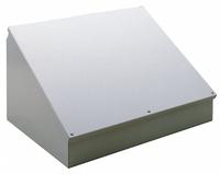 HOFFMAN Consolet Enclosures: Steel, 16 in x 30 in x 11.09 in, NEMA 12/13, IP65 (MPN C16C30). Key specifications — Brand: HOFFMAN; Enclosure Material: Steel.
