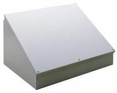 HOFFMAN Consolet Enclosures: Steel, 16 in x 30 in x 11.09 in, NEMA 12/13, IP65 (MPN C16C30). Key specifications — Brand: HOFFMAN; Enclosure Material: Steel.