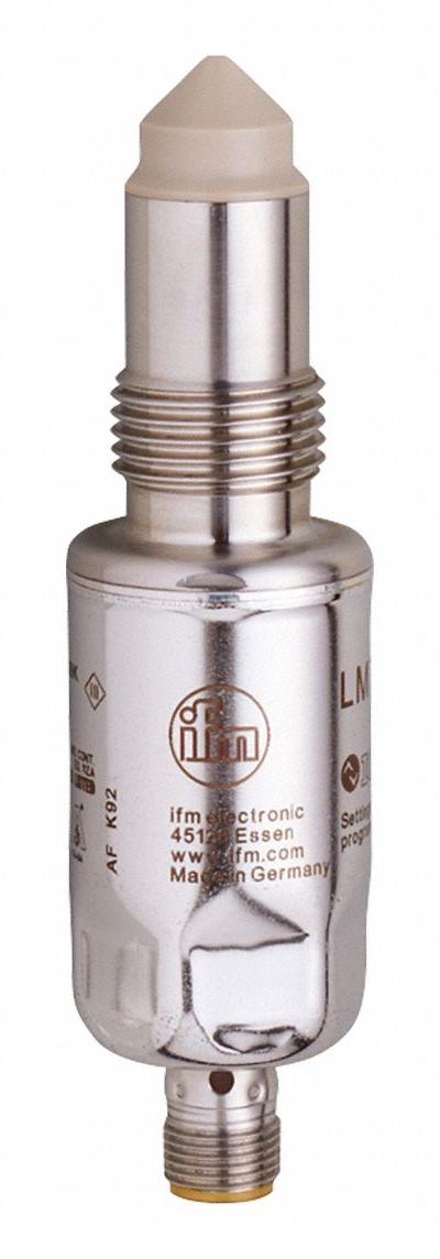 IFM Point Level Sensor: Point Level Sensor - Food Grade & Sanitary Capacitive Liquid Level Sensors