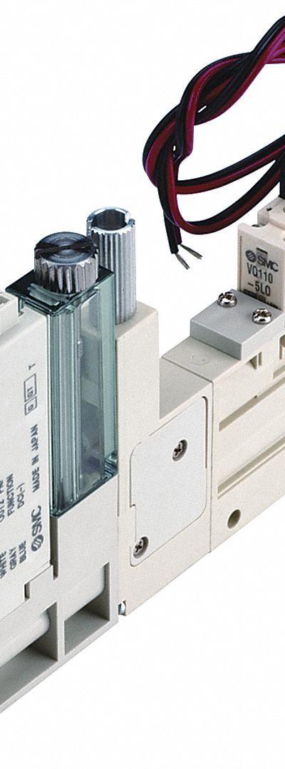 SMC Vacuum Ejector: 10 lpm - SMC ZQ Series Space-Saving Vacuum Generators