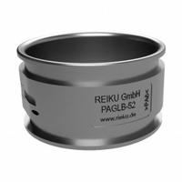 Sliding Jaw: 2 1/4 in Nominal Size (MPN PAGLB-52). Key specifications — Item [MERCH]: Sliding Jaw; Fitting Material: Polyamide 6; Fitting Color: Black; Connection Type/Size: 2-1/4 in Corrugated Tubing; Brand: REIKU.